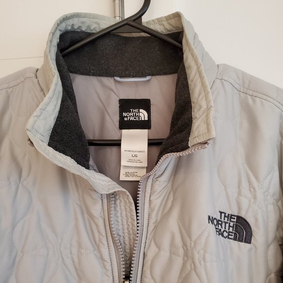 North Face Insulated Quilted Thermo Zip Jacket - L - Picture 7 of 10